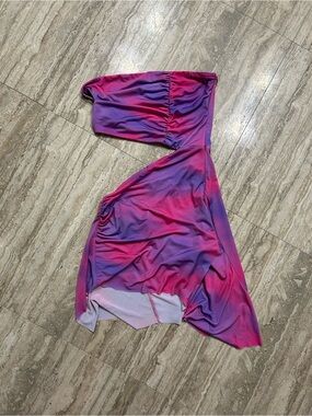 I.AM.GIA Pink Purple Ombre Zaria Mini Dress